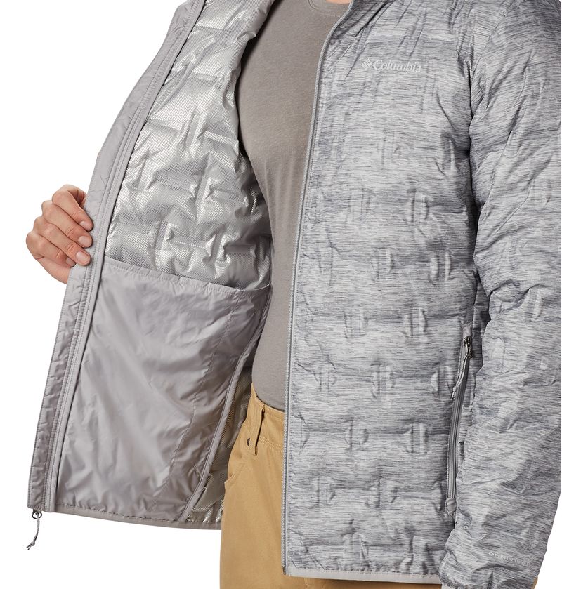 Chaquetas de Plumas Hombre, Chaqueta de plumón con capucha Delta Ridge  para hombre Night Tide