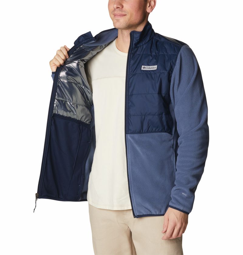 Veste Polaire Columbia Basin Butte Pour Homme - Fermeture Complète, Doublure Omni-Heat, Coupe Longue - 4