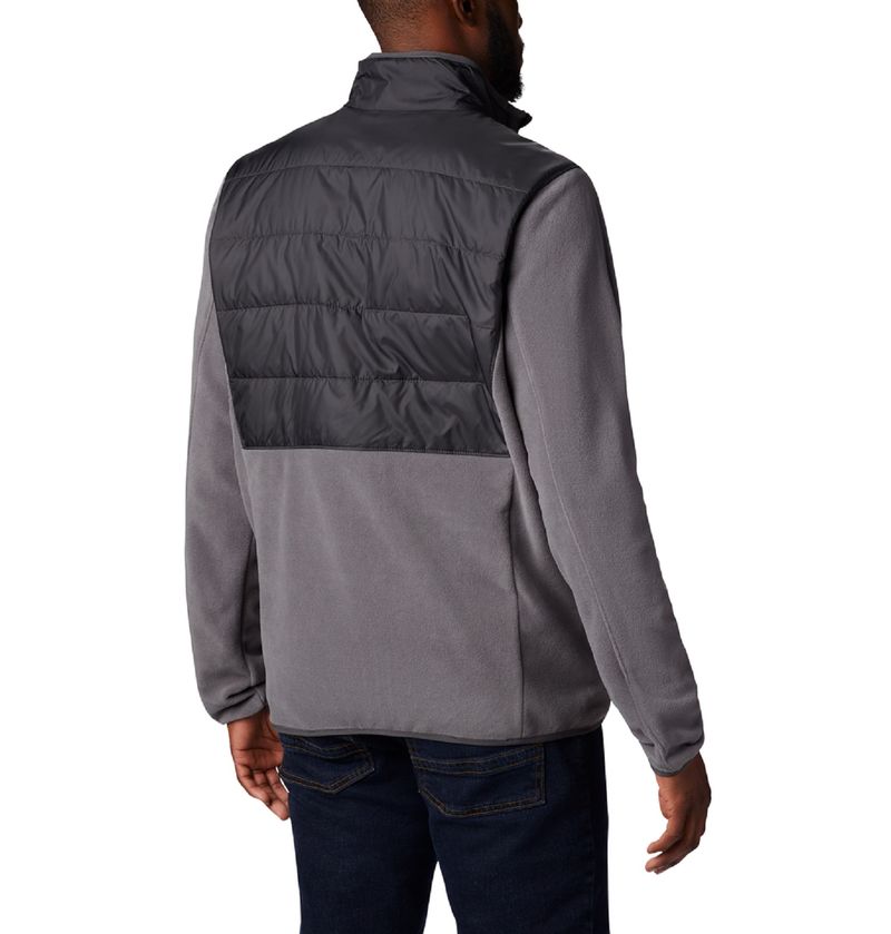 Veste Polaire Columbia Basin Butte Pour Homme - Fermeture Complète, Doublure Omni-Heat, Coupe Longue - 7