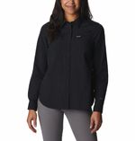 Blusa-Para-Mujer-Hike-Silver-Ridge™-3.0-Negro-Columbia
