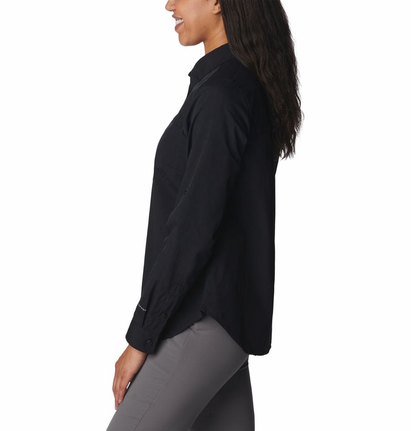 Blusa-Para-Mujer-Hike-Silver-Ridge™-3.0-Negro-Columbia