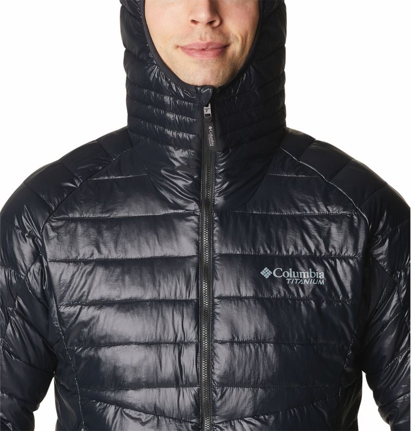 Casaca-Para-Hombre-Sintetica-Con-Capucha-Platinum-Peak™-Negro-Columbia