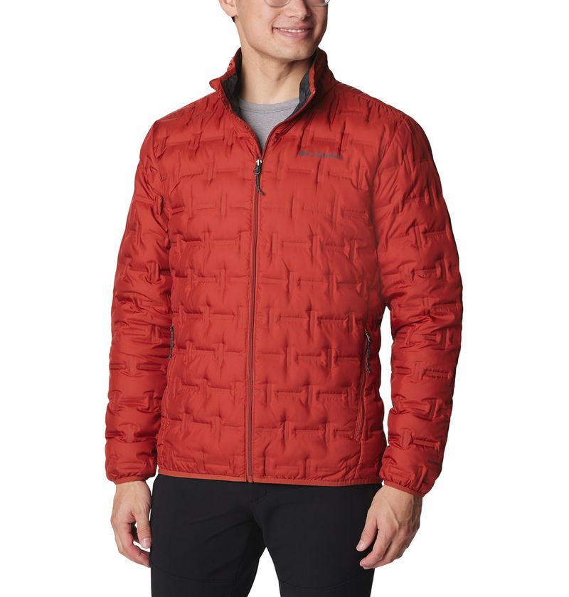 Casaca Para Hombre De Plumas Delta Ridge Rojo Columbia Columbia Tienda Oficial de Columbia Peru