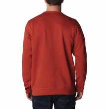 Poleron Para Hombre Crew M Columbia™ Logo Naranja Columbia