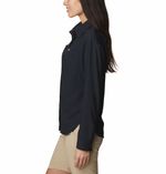 Blusa-Para-Mujer-Manga-Larga-Silver-Ridge-Utility™-Negro-Columbia