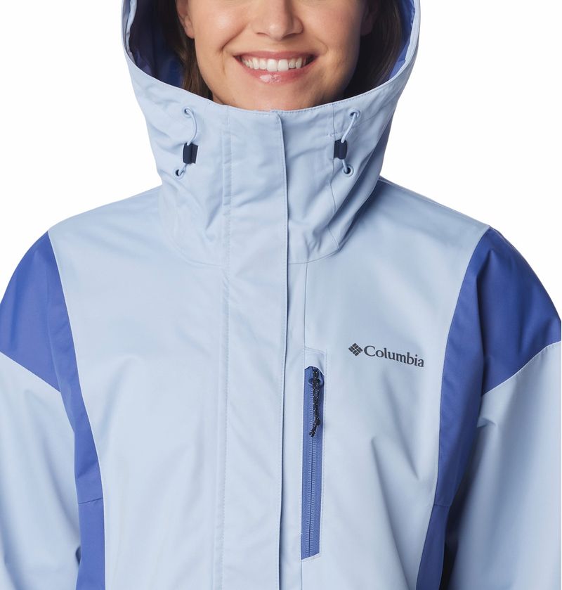 Casaca-Para-Mujer-Impermeable-Hikebound™-Azul-Columbia