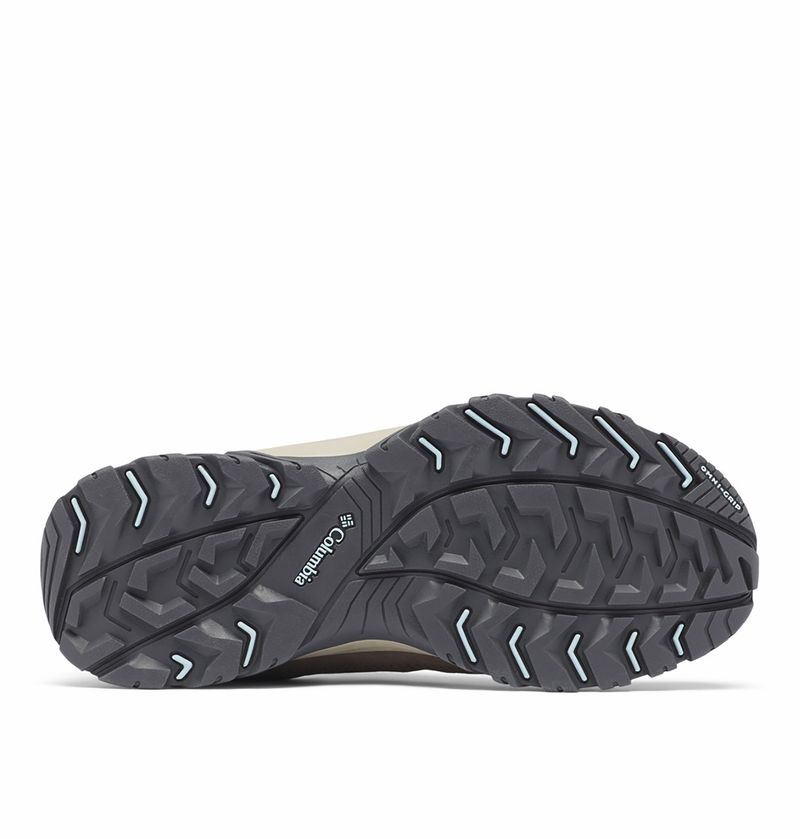 Chaussures De Randonnée Columbia Crestwood Marron - Taille 8 Largeur W - Pour Femme - Très Bon état