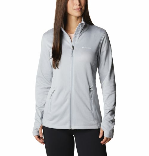Casaca Para Mujer Fleece Cierre Completo Park View™ Gris Columbia