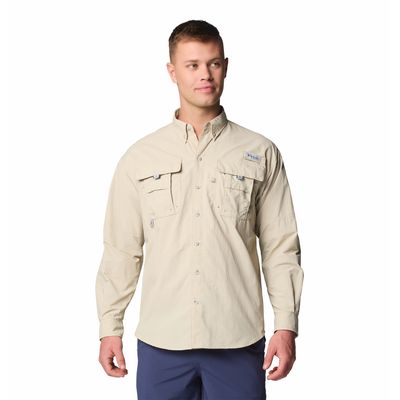 Camisa Para Hombre Manga Larga PFG Bahama™ II Beige Columbia