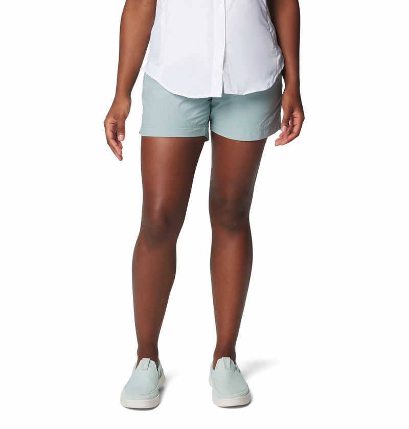 Short-Para-Mujer--W-Backcast™-Celeste-Columbia