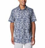 Camisa-Para-Hombre-Manga-Corta-Super-Slack-Tide™-Azul-Columbia