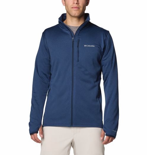 Casaca Para Hombre Fleece Cierre Completo Park View™ Azul Columbia