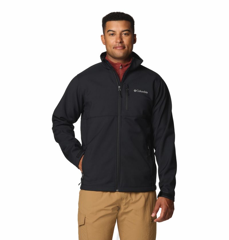 Casaca-Para-Hombre-Softshell-Ascender™-Negro-Columbia