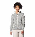 Casaca-Para-Mujer-Cierre-Completo-Sweater-Weather™-Blanco-Columbia