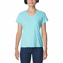 Polo Para Mujer Manga Corta Sun Trek™ Celeste Columbia