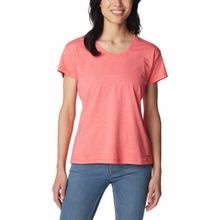 Polo Para Mujer Manga Corta Sun Trek™ Rosado Columbia