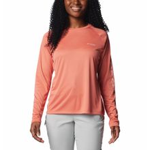 Polo Para Mujer Manga Larga Tidal Tee™ Rosado Columbia