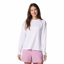 Polo Para Mujer Manga Larga Tidal Tee™ Blanco Columbia