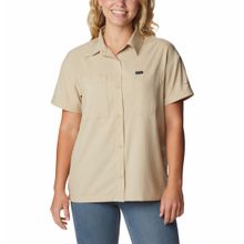 Blusa Para Mujer Manga Corta Silver Ridge™ Utility Marrón Columbia