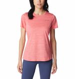 Polo-Para-Mujer-Manga-Corta-Alpine-Chill™-Zero-Rosado-Columbia