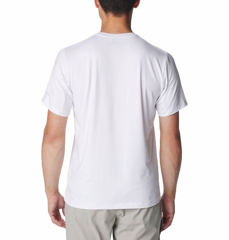 Polo-Para-Hombre-Manga-Corta-Tech-Trail™-Blanco-Columbia