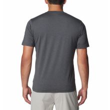 Polo Para Hombre Manga Corta Tech Trail™ Gris Oscuro Columbia