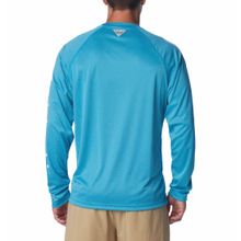 Polo Para Hombre Manga Larga Terminal Tackle™ Celeste Columbia