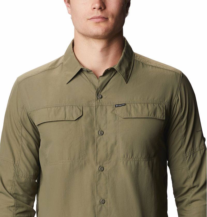 Camisa-Para-Hombre-Manga-Larga-Ridge™-Verde-Columbia