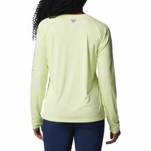 Polo Para Mujer Manga Larga Tidal Tee™ Amarillo Columbia