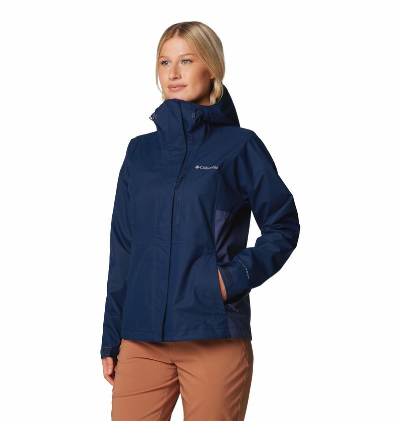 Casaca-Para-Mujer-Impermeable-Hikebound™-Ii-Azul-Columbia