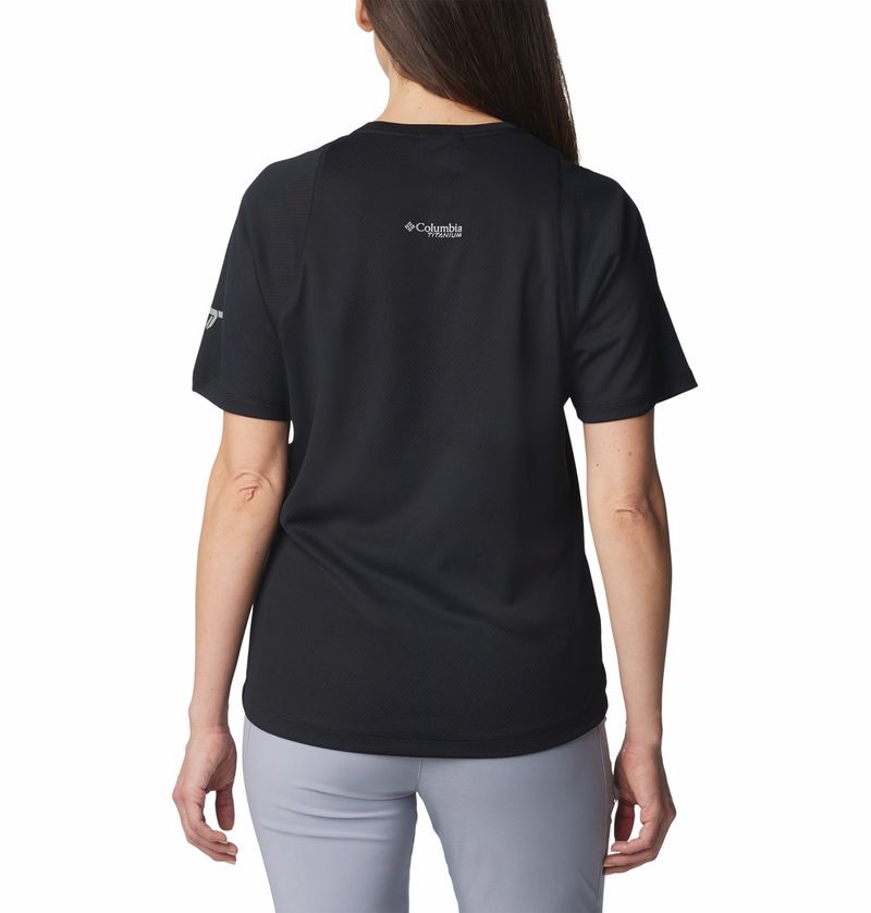 Polo-Para-Mujer-Manga-Corta-Summit-Valley™-Negro-Columbia