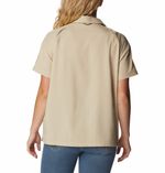 Blusa-Para-Mujer-Manga-Corta-Silver-Ridge™-Utility-Marron-Columbia