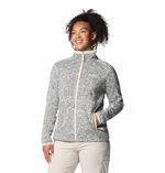 Casaca-Para-Mujer-Cierre-Completo-Sweater-Weather™-Blanco-Columbia