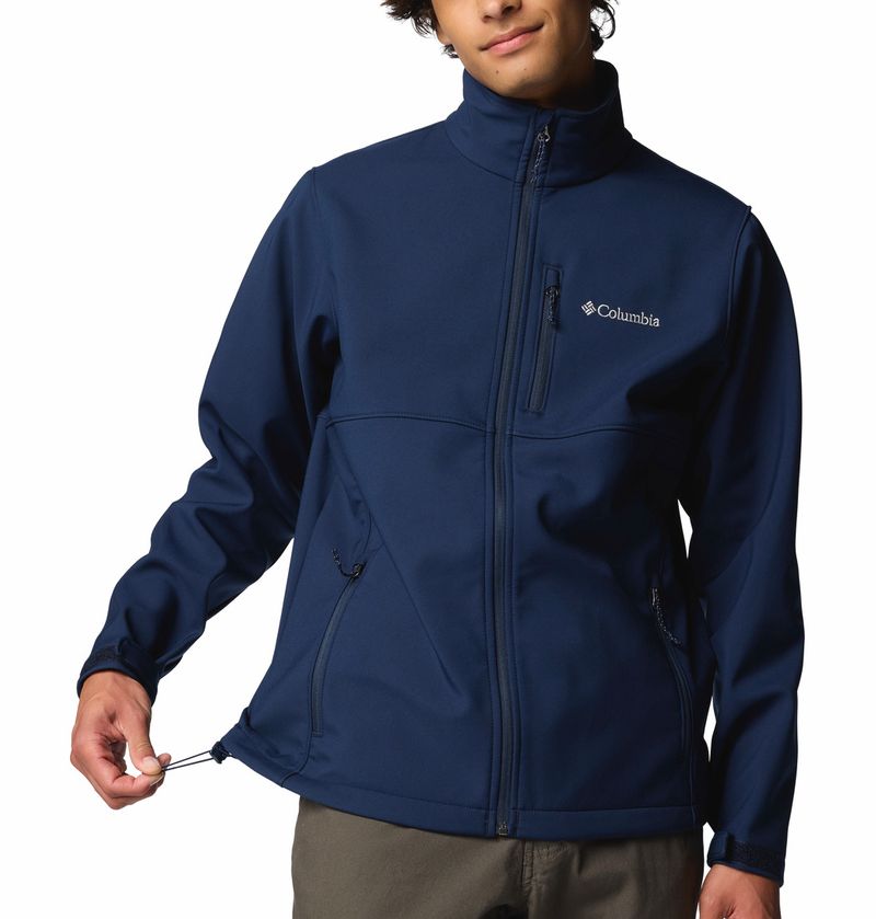 Casaca-Para-Hombre-Softshell-Ascender™-Azul-Columbia