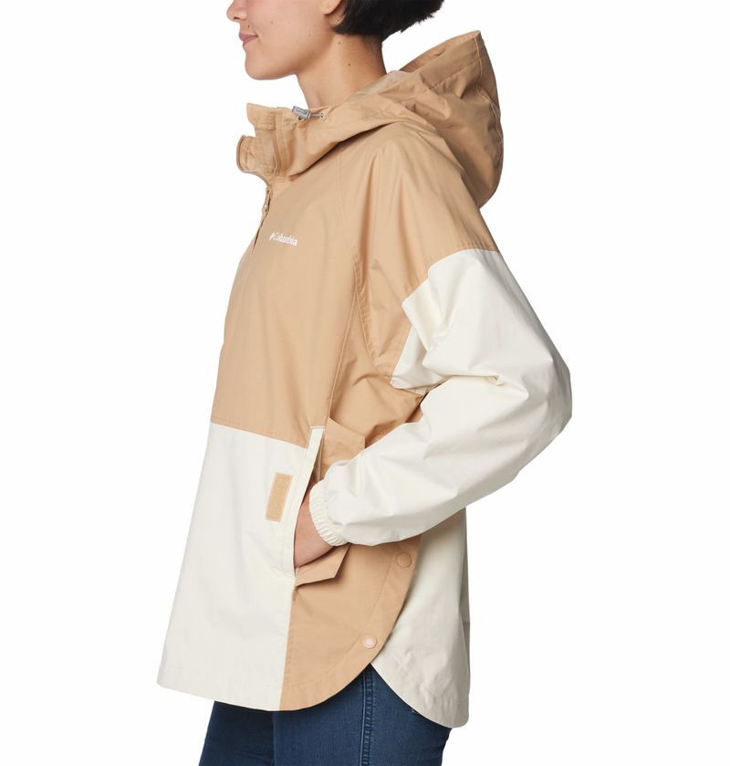 Casaca-Para-Mujer-Cortavientos-Columbia-Park™-Ii-Beige-Columbia