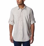 Camisa-Para-Hombre-Manga-Larga-Silver-Ridge™-Utility-Lite-Marron-Columbia