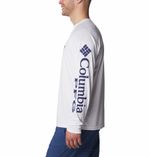 Polo-Para-Hombre-Manga-Larga-Terminal-Tackle™-Blanco-Columbia