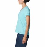 Polo-Para-Mujer-Manga-Corta-Sun-Trek™-Celeste-Columbia