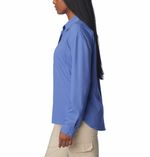 Blusa-Para-Mujer-Manga-Larga-Silver-Ridge™-Utility-Azul-Columbia