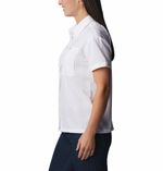 Blusa-Para-Mujer-Manga-Corta-Silver-Ridge™-Utility-Blanco-Columbia