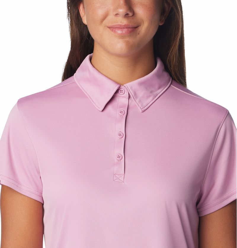 Polo-Para-Mujer-Pique-Tidal-Tee™-Lila-Claro-Columbia