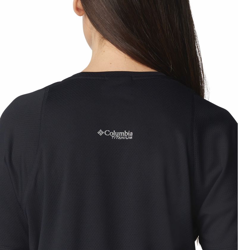 Polo-Para-Mujer-Manga-Corta-Summit-Valley™-Negro-Columbia