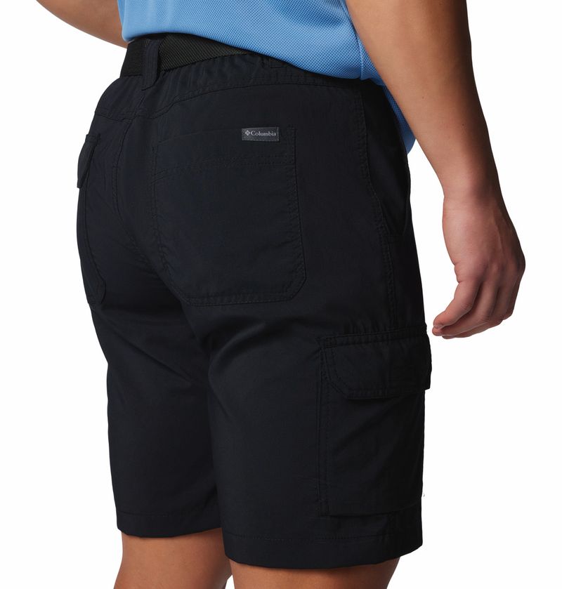 Short-Para-Hombre-Cargo-Silver-Ridge™-Utility-Negro-Columbia