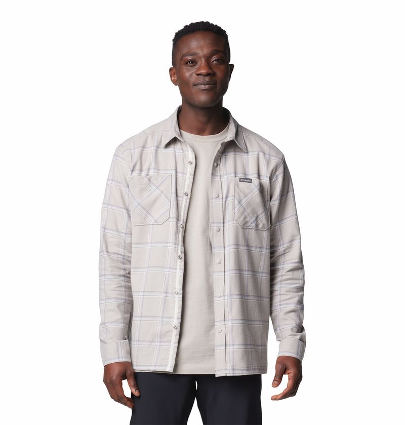 Camisa-Para-Hombre-Manga-Larga-Landroamer™-Gris-Columbia