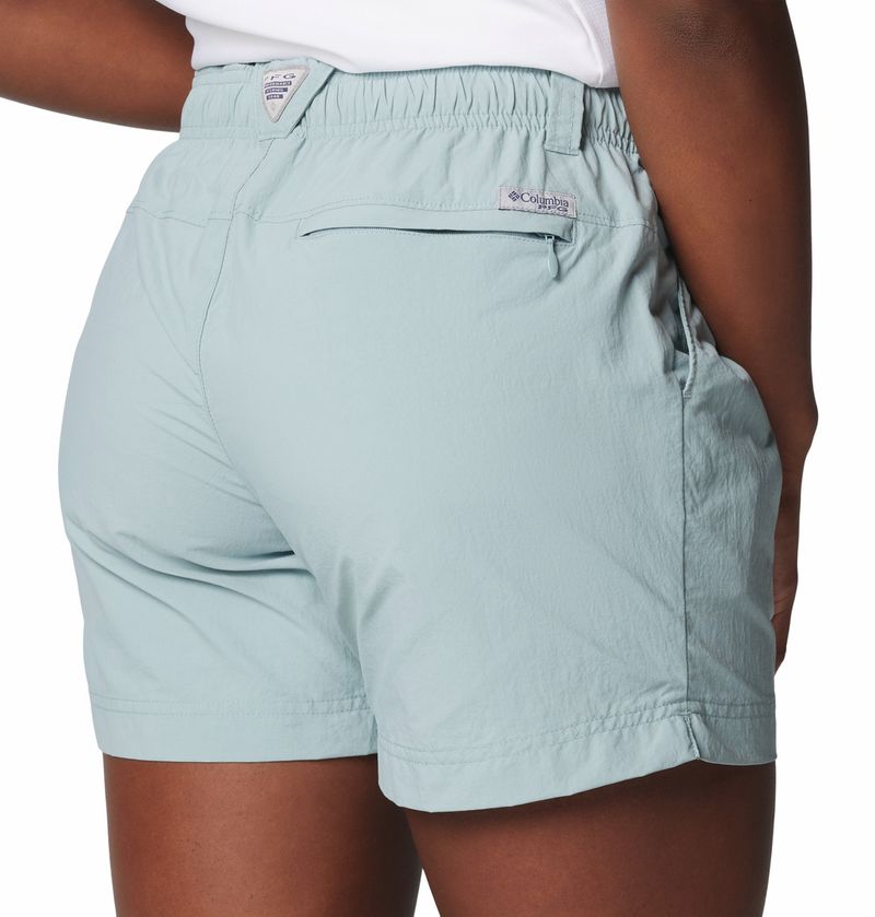 Short-Para-Mujer--W-Backcast™-Celeste-Columbia