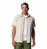 Camisa-Para-Hombre-Manga-Corta-Landroamer™-Marron-Columbia