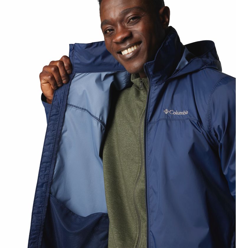 Casaca-Para-Hombre-Impermeable-Glennaker-Lake™-Ii-Azul-Columbia