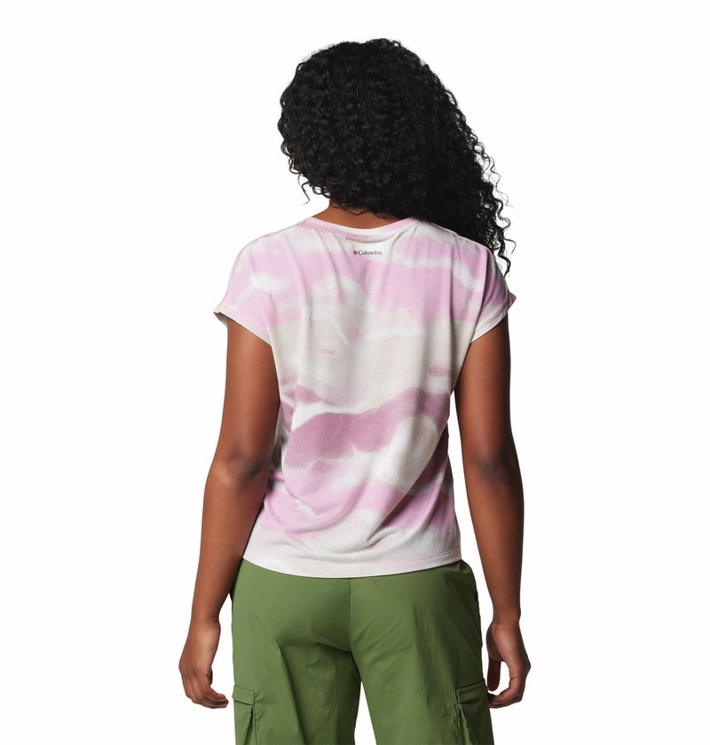 Polo-Para-Mujer-Manga-Corta-Boundless-Trek™-Rosado-Columbia