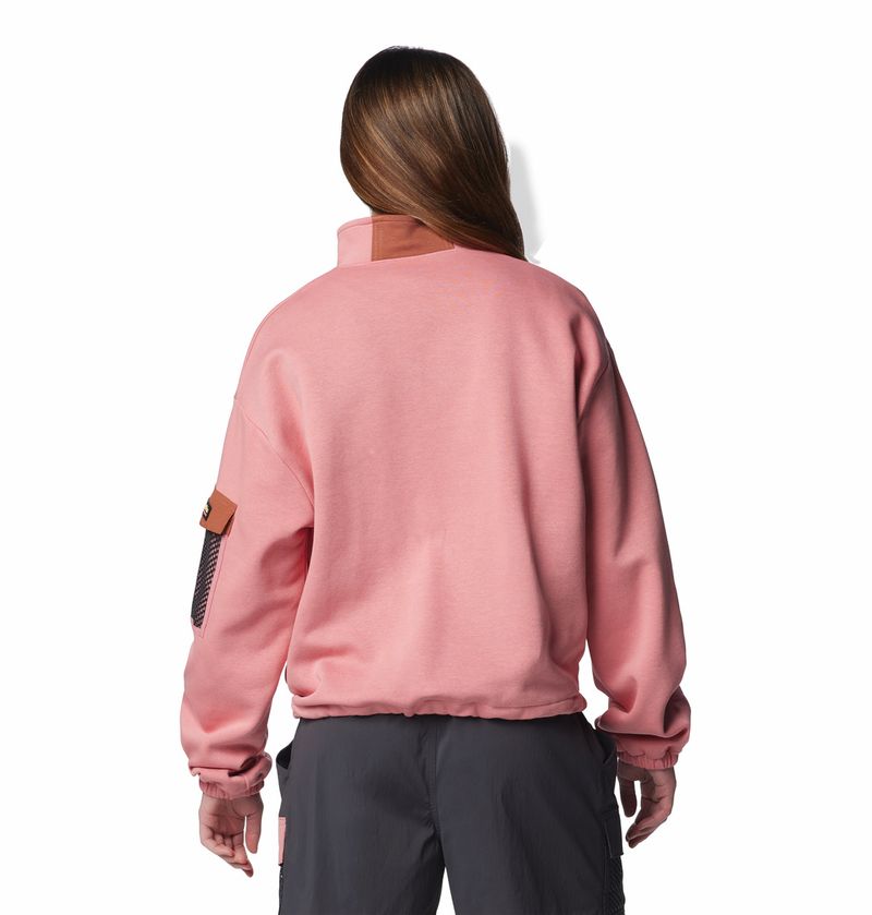 Fleece-Para-Mujer-1-4-Cierre-Painted-Peak™-Rosado-Columbia