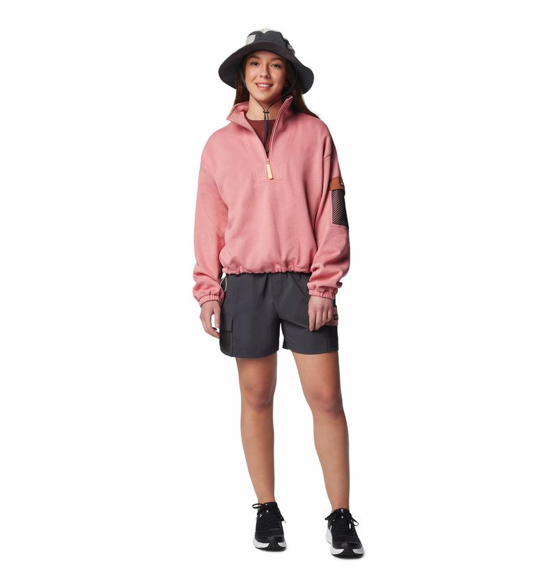 Fleece-Para-Mujer-1-4-Cierre-Painted-Peak™-Rosado-Columbia